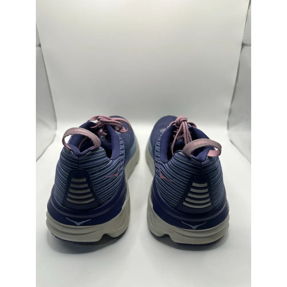 Size 9.5 - Hoka One One Bondi 6 Blue - 1019270-MBRB Women